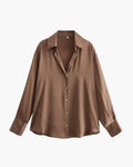 [Bundle Single] Vernier Éclat Satin Blouse