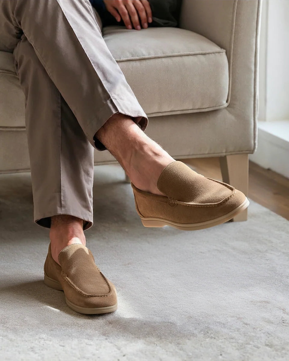 Monaco Suede Loafers